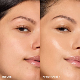 Milk Makeup Hydro Grip open cap with gel dispensing to show product consistency