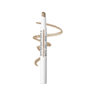 Milk Makeup front view of KUSH Brow Shadow Stick showing packaging and shade Haze benefits