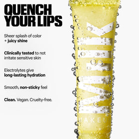 Milk Makeup balmade cherry apple balm tube highlighted as exclusive flavor advantage