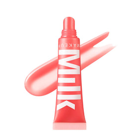 Milk Makeup balmade front tube showing packaging and shade name, easy-to-carry
