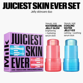 Milk Makeup Cooling Water Jelly Ice stick close-up showing cooling gel texture and soothing effect