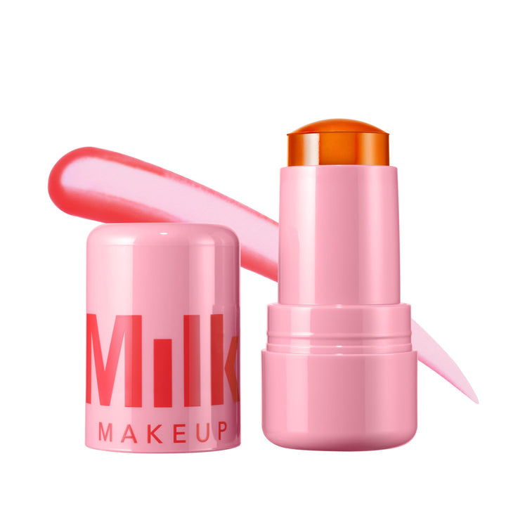 Milk Makeup front packaging showing cooling jelly tint, convenient travel size