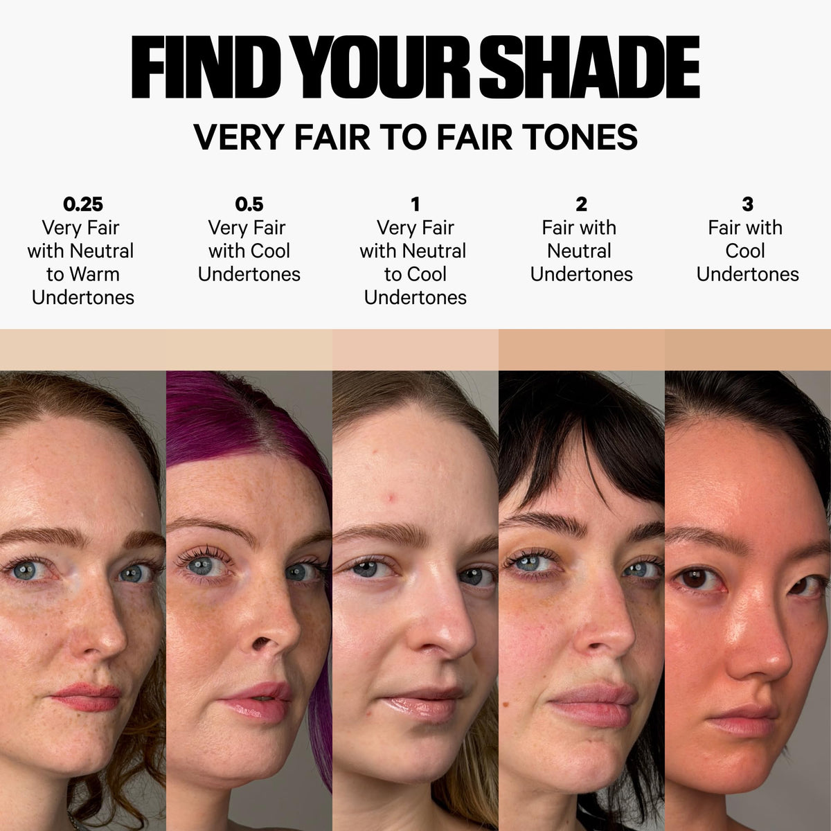 Milk Makeup blended across face showing even tone and natural finish benefit