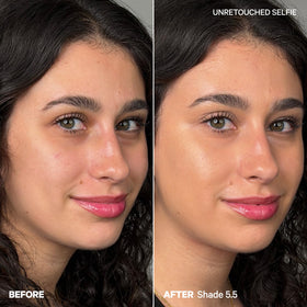 Milk Makeup ingredient label highlighting hyaluronic acid and peptide benefits