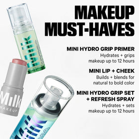 Milk Makeup primer texture close-up displaying hydrating, dewy application benefit