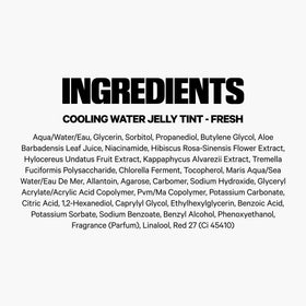 Milk Makeup ingredients beside product highlighting soothing aloe benefits