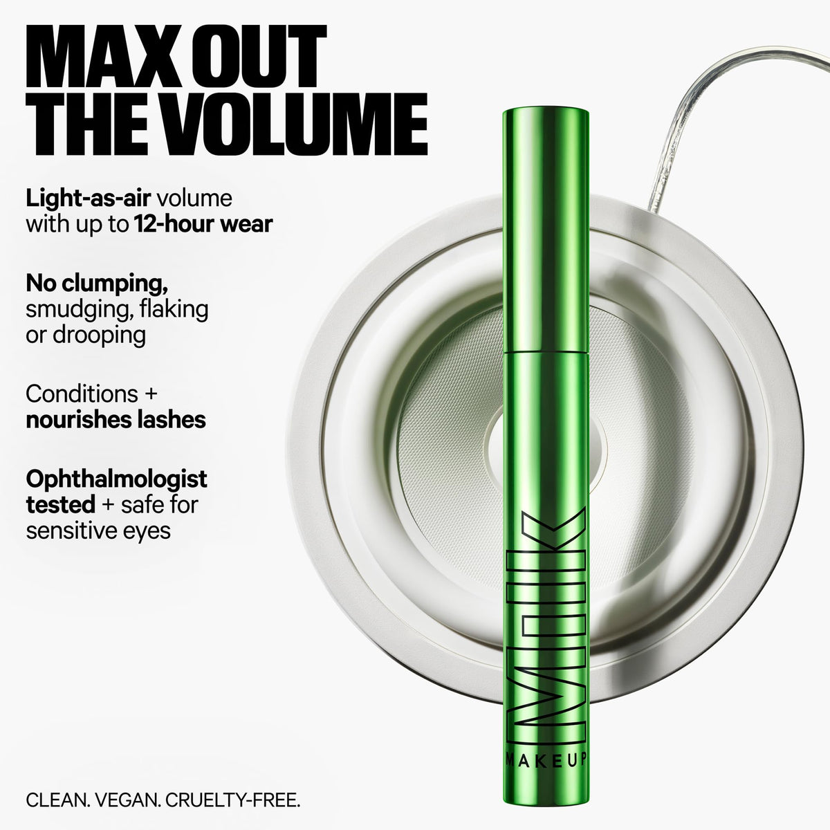 Milk Makeup brush close-up highlighting criss-cross bristles for lift