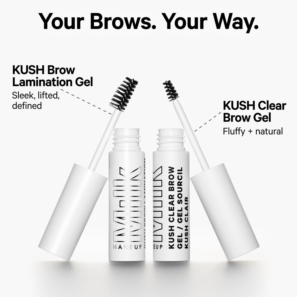 Milk Makeup small 0.17 oz tube beside coin for size and travel-friendly convenience