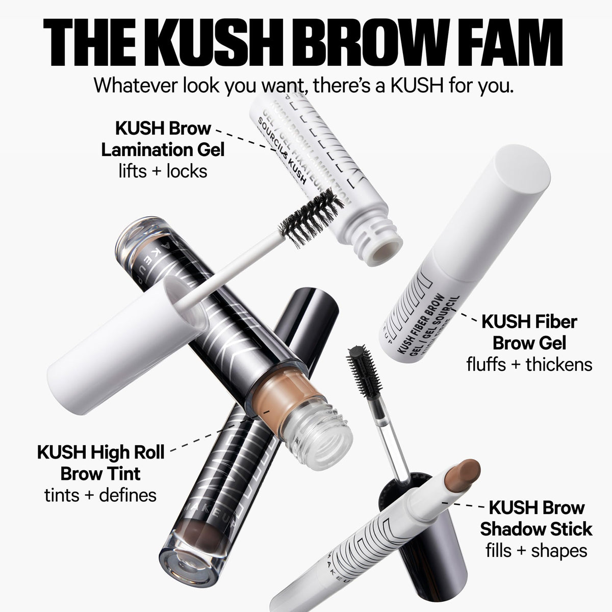 Milk Makeup KUSH precision tip in use for targeted application and sparse spot filling