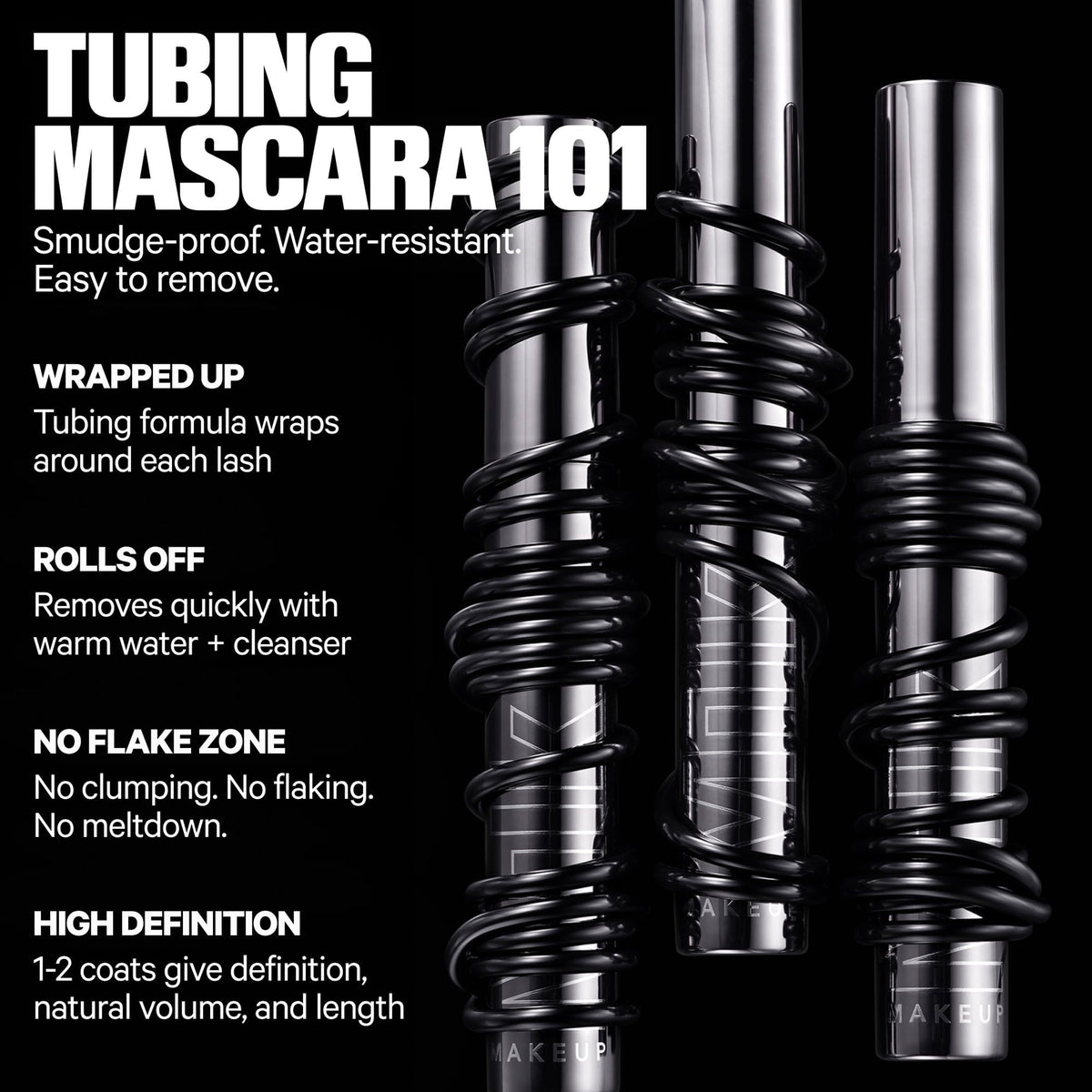 Milk Makeup wand brush closeup demonstrating precise lash separation
