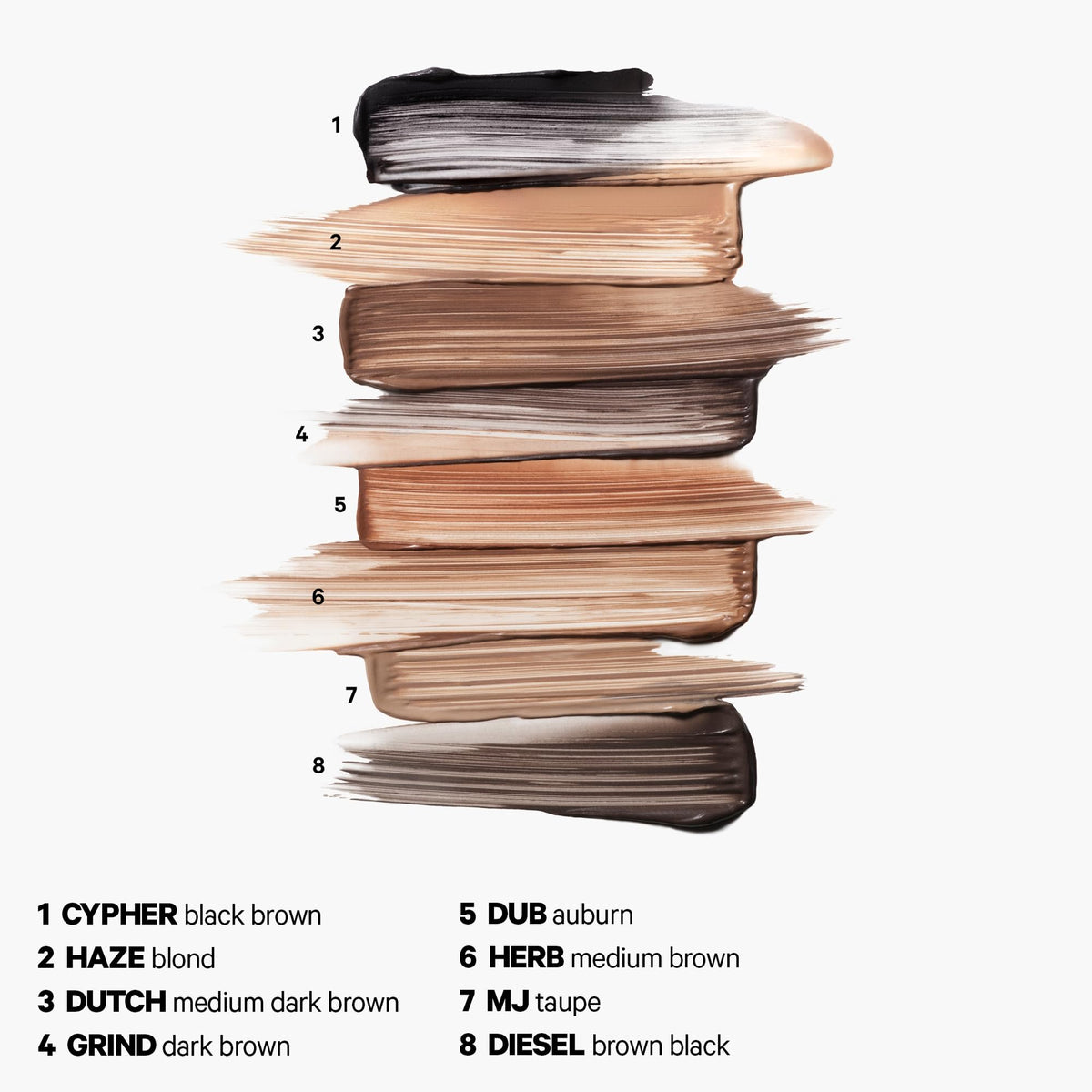 Milk Makeup on vanity lifestyle image suggesting quick morning brow routine benefit