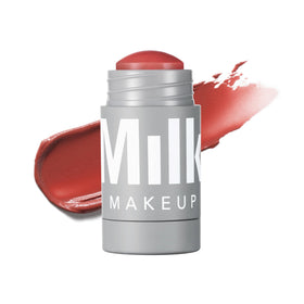 Milk Makeup lip + cheek stick front packaging showing product and shade