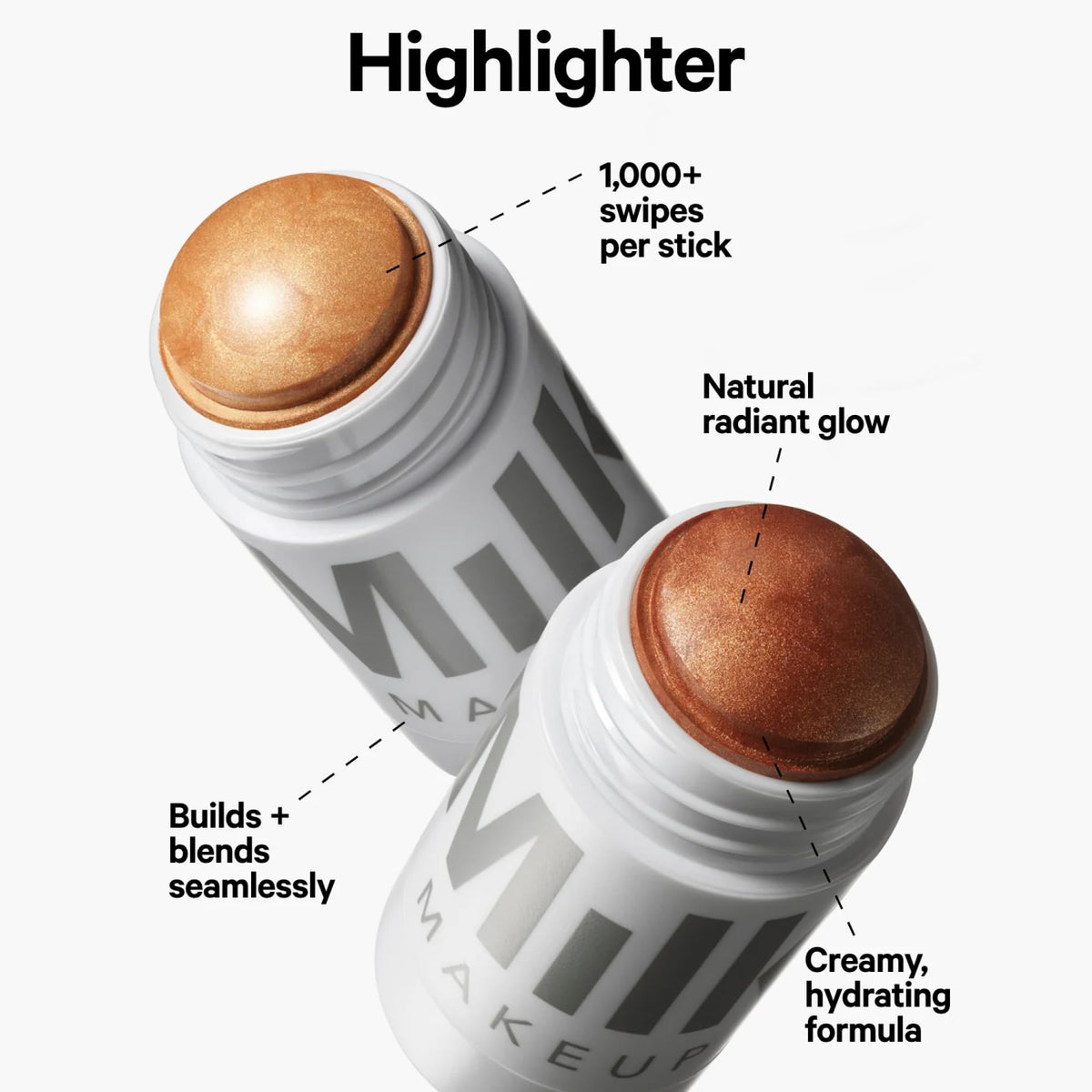 Milk Makeup cap removed highlighting label and easy-twist applicator benefit