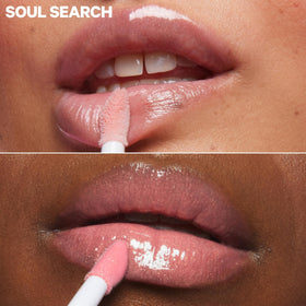 Milk Makeup crushed gemstones close-up adding reflective sparkle and shine