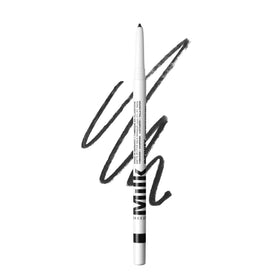 Milk Makeup front view of Outer Space pencil showing packaging and color payoff