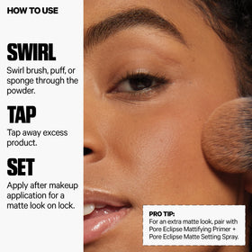 Milk Makeup on-skin swatch showing translucent medium shade blending benefits