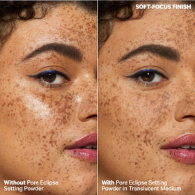 Milk Makeup powder beside other products showing size comparison and value