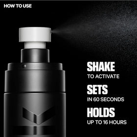 Milk Makeup bottle in hand for scale showing travel-friendly size