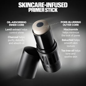 Milk Makeup stick held in hand showing scale and travel-friendly convenience