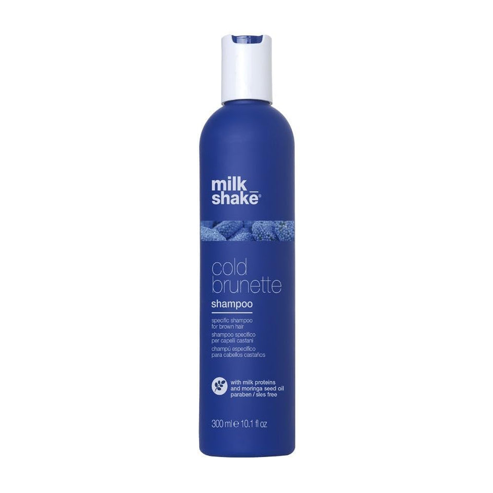 milk_shake front bottle showing Cold Brunette label and benefits