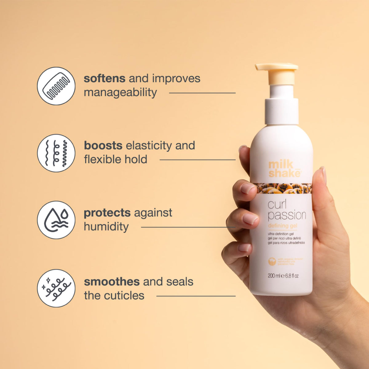 milk_shake gel texture on fingers highlighting smooth spreadability and conditioning feel