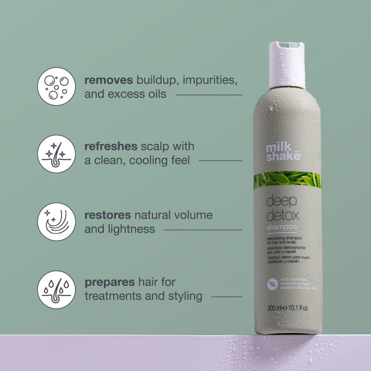 milk_shake shampoo foam texture on hand demonstrating creamy lather benefit