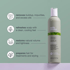 milk_shake shampoo foam texture on hand demonstrating creamy lather benefit
