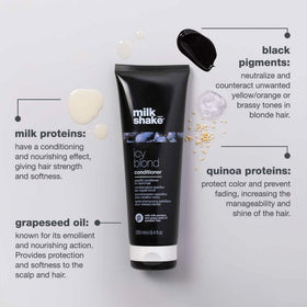 milk_shake applying conditioner in shower improves manageability