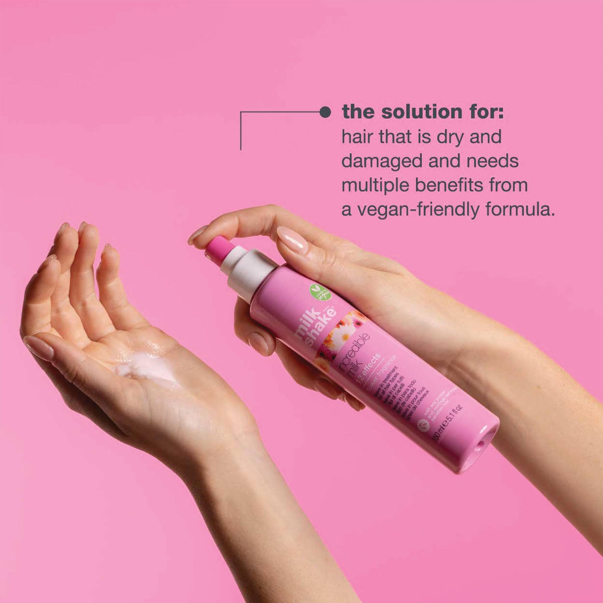 milk_shake in a styling setting for faster blow-dry and manageability