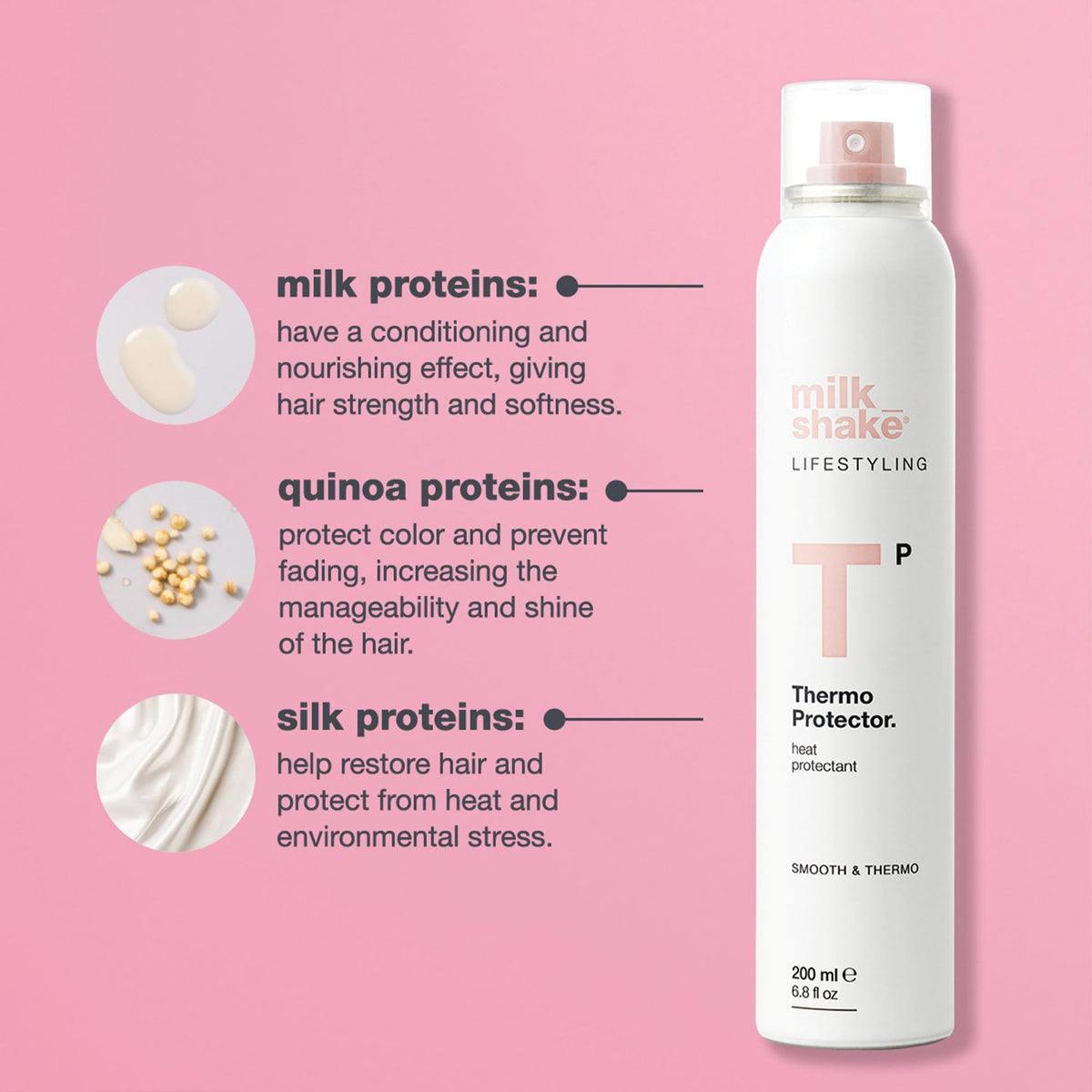milk_shake quinoa and milk proteins ingredients visual highlighting strength benefit