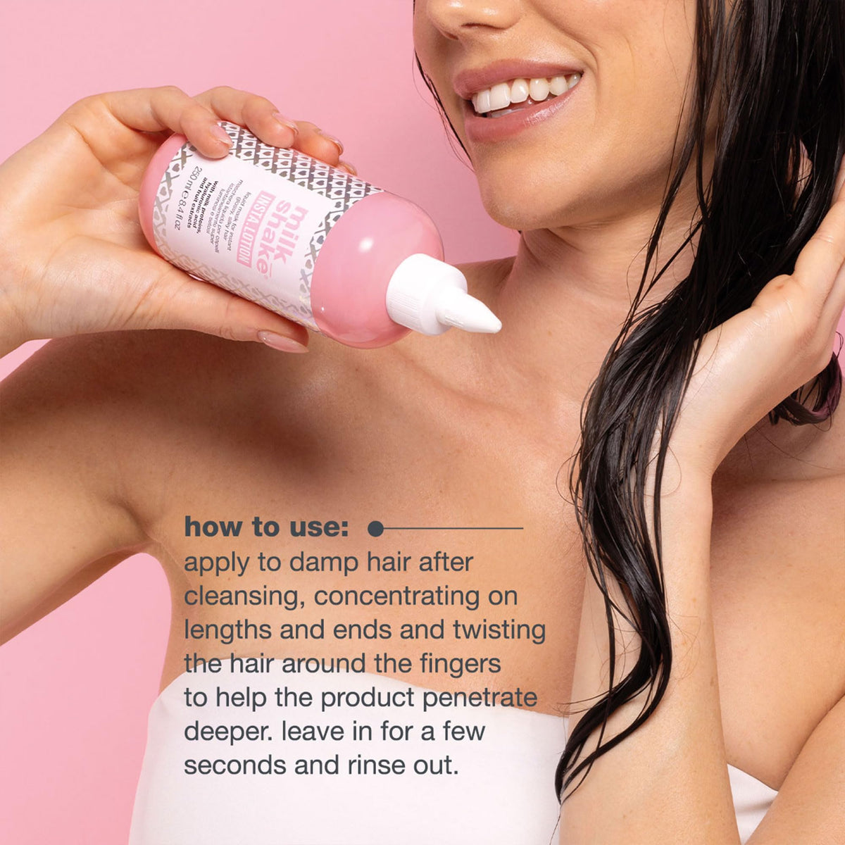 milk_shake ingredient display with fruit extracts and proteins showing restorative benefit