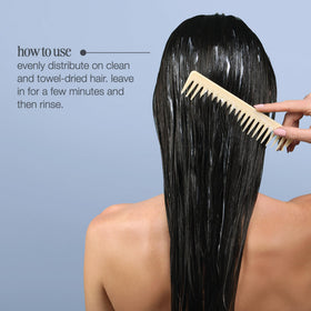 milk_shake before and after hair comparison showing reduced frizz and shine