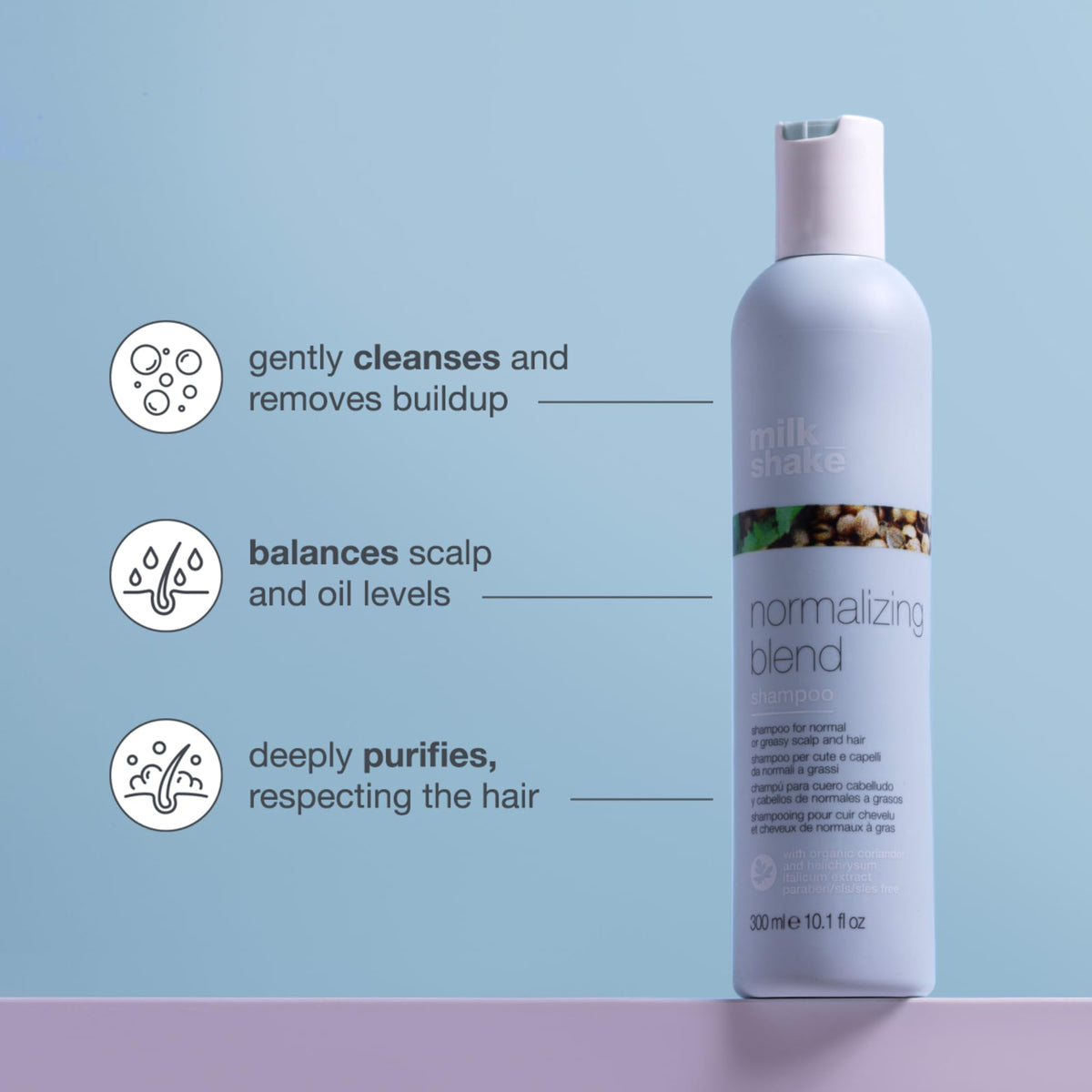milk_shake label close-up highlighting ingredients and professional formulation benefits