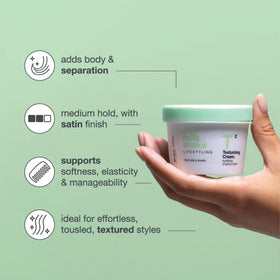 milk_shake cream in hand being applied, helps achieve natural separation