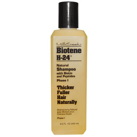 Mill Creek pump dispense on Biotene H-24 shampoo showing controlled, no-waste application