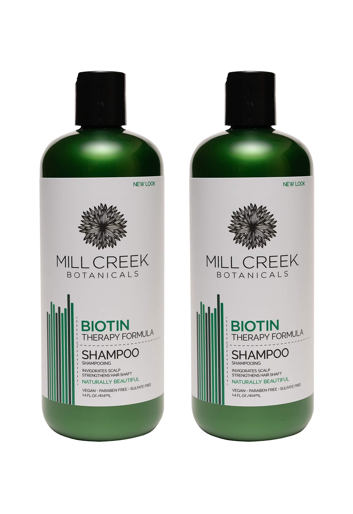 mill creek front packaging two-pack showing 14 oz bottles and label benefits