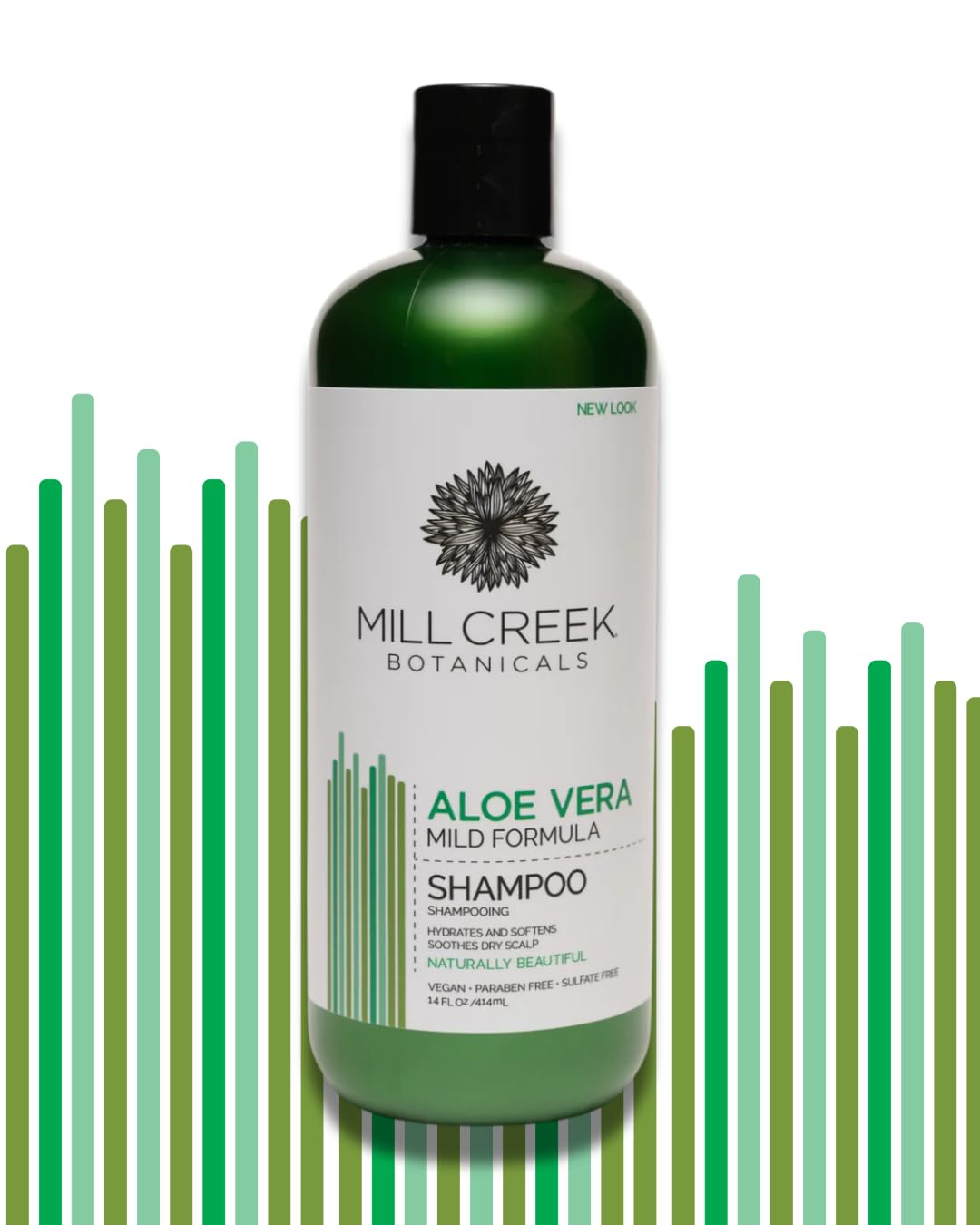 Mill Creek aloe vera plant ingredient portrait highlighting soothing, hydrating benefit