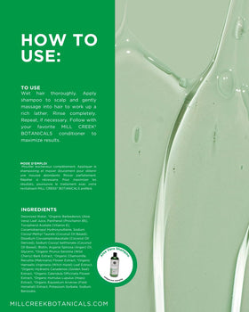 Mill Creek open cap dispensing product to show ease of use and controlled dosing