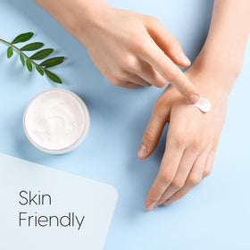 Milliard in-use mixing lotion in bowl showing stable emulsion benefit