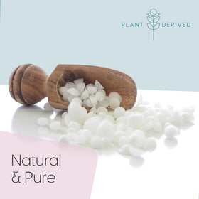 Milliard melted wax forming silky cream demonstrating easy blending benefit