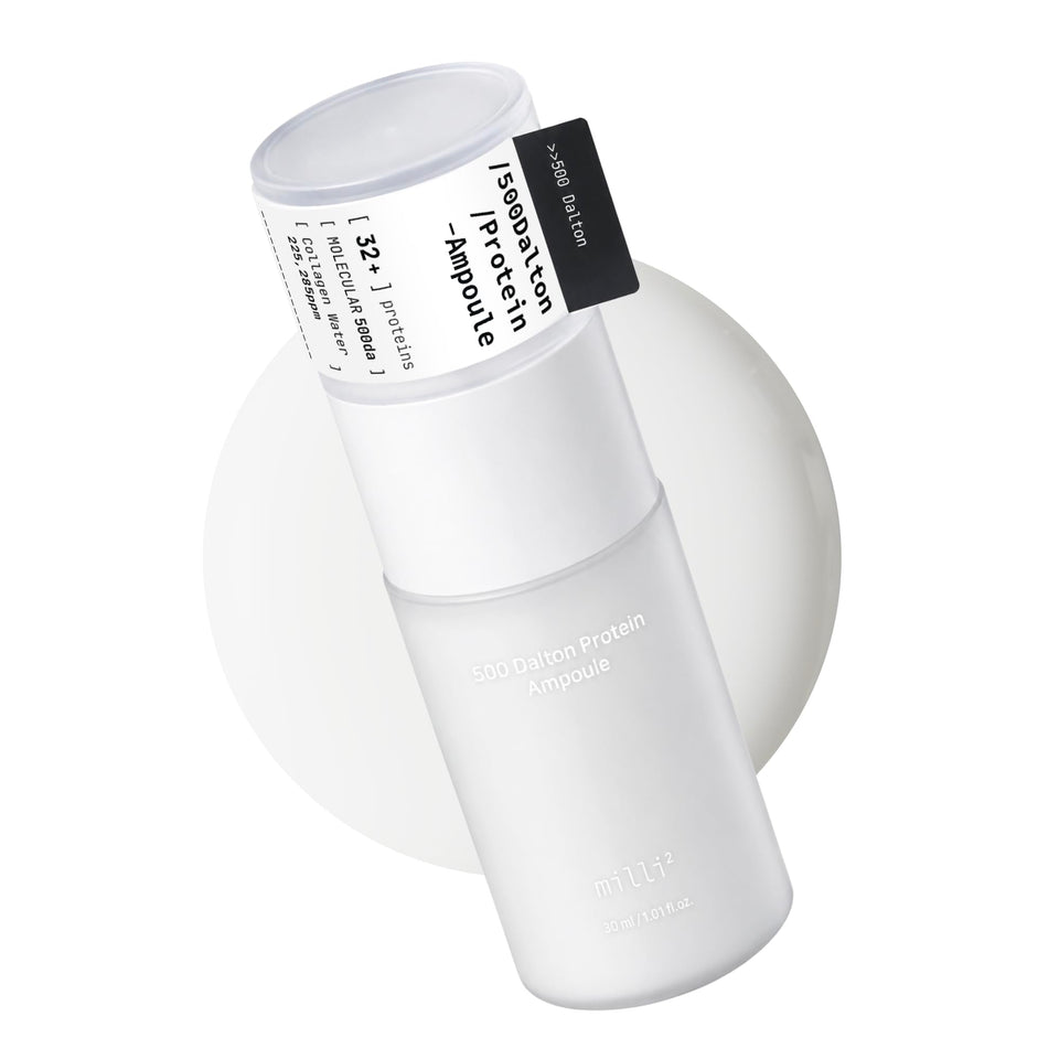 millimilli front packaging showing bottle and box with clear labeling and firming promise