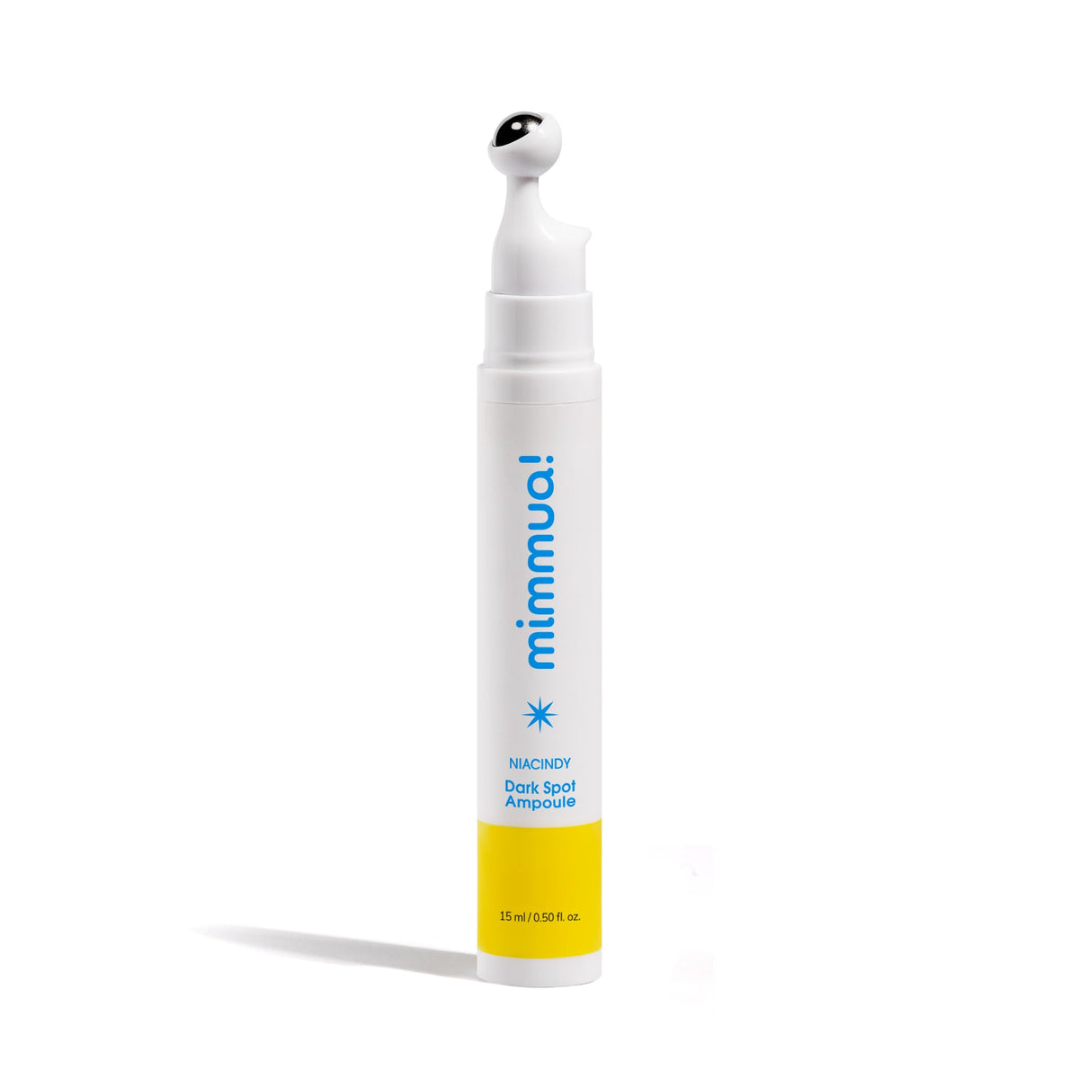 mimmua! bottle front view showing sleek clinical design and clear labeling benefit: recognizable brand packaging