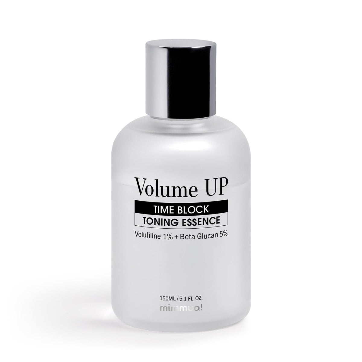 mimmua! front packaging showing product and brand, highlights plumping benefit