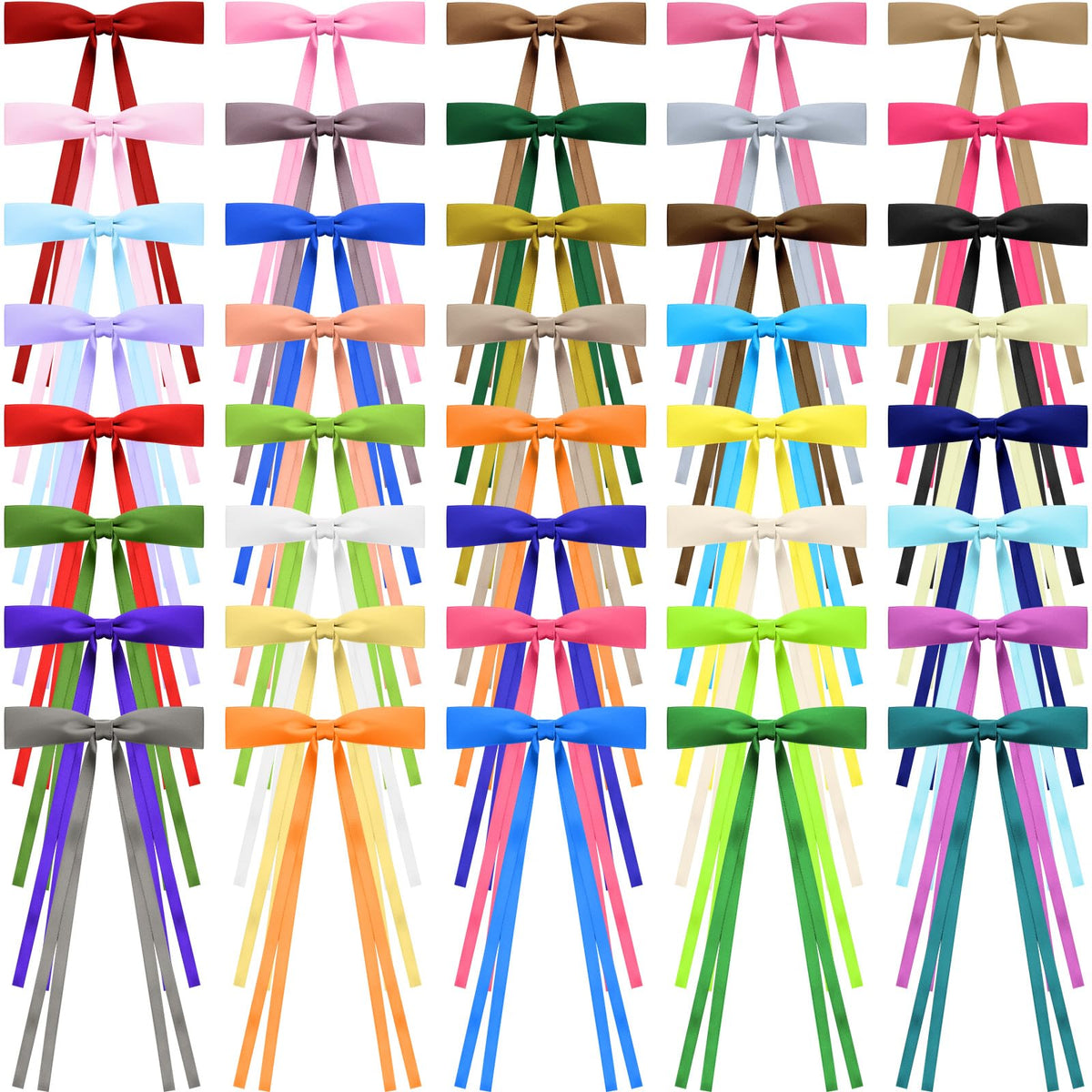 mimorou front packaging showing 40 colorful bows and party-ready variety
