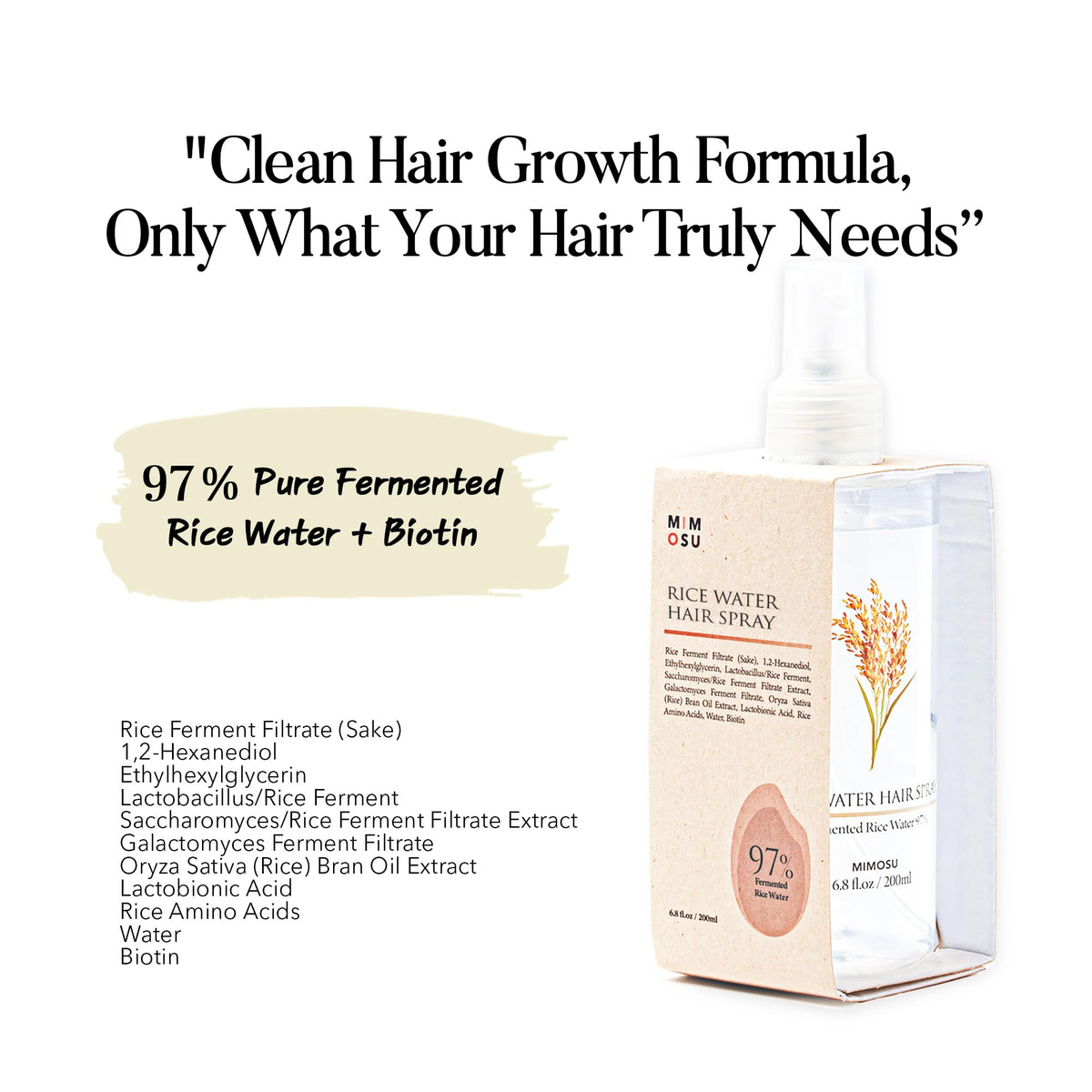 mimosu mist spraying fine hydration for instant scalp refresh