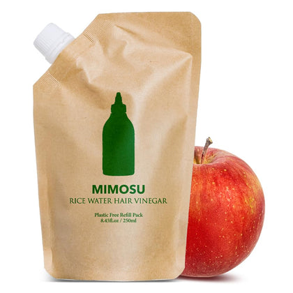 mimosu refill front packaging showing label and size, easy eco benefit