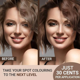 MinaiBrow before and after comparison showing improved tone and condition