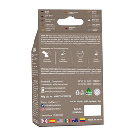 MinaiBrow applicator brush close-up for precise, even tinting