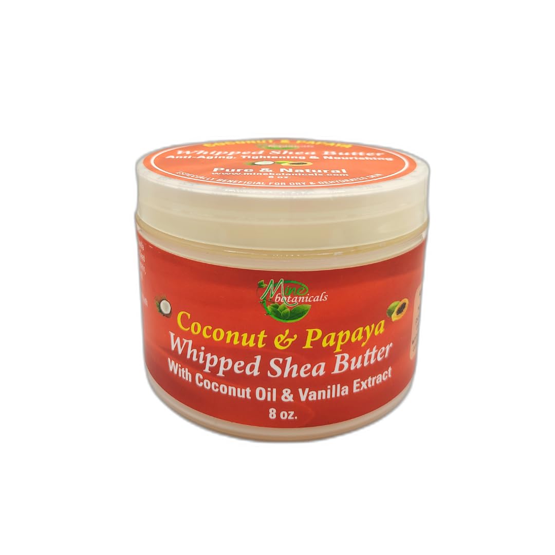 Mine Botanicals front jar view showing label and creamy vanilla scent benefit