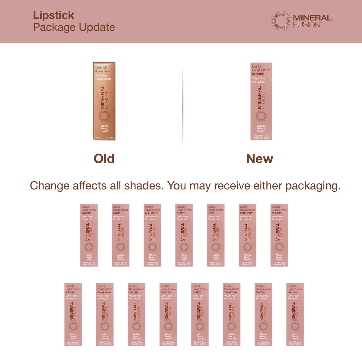 Mineral Fusion ingredients label highlighting botanical antioxidants